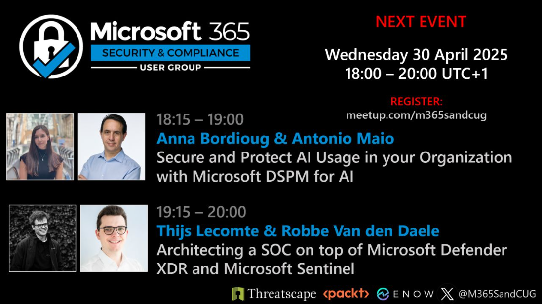 Microsoft 365 Security & Compliance User Group